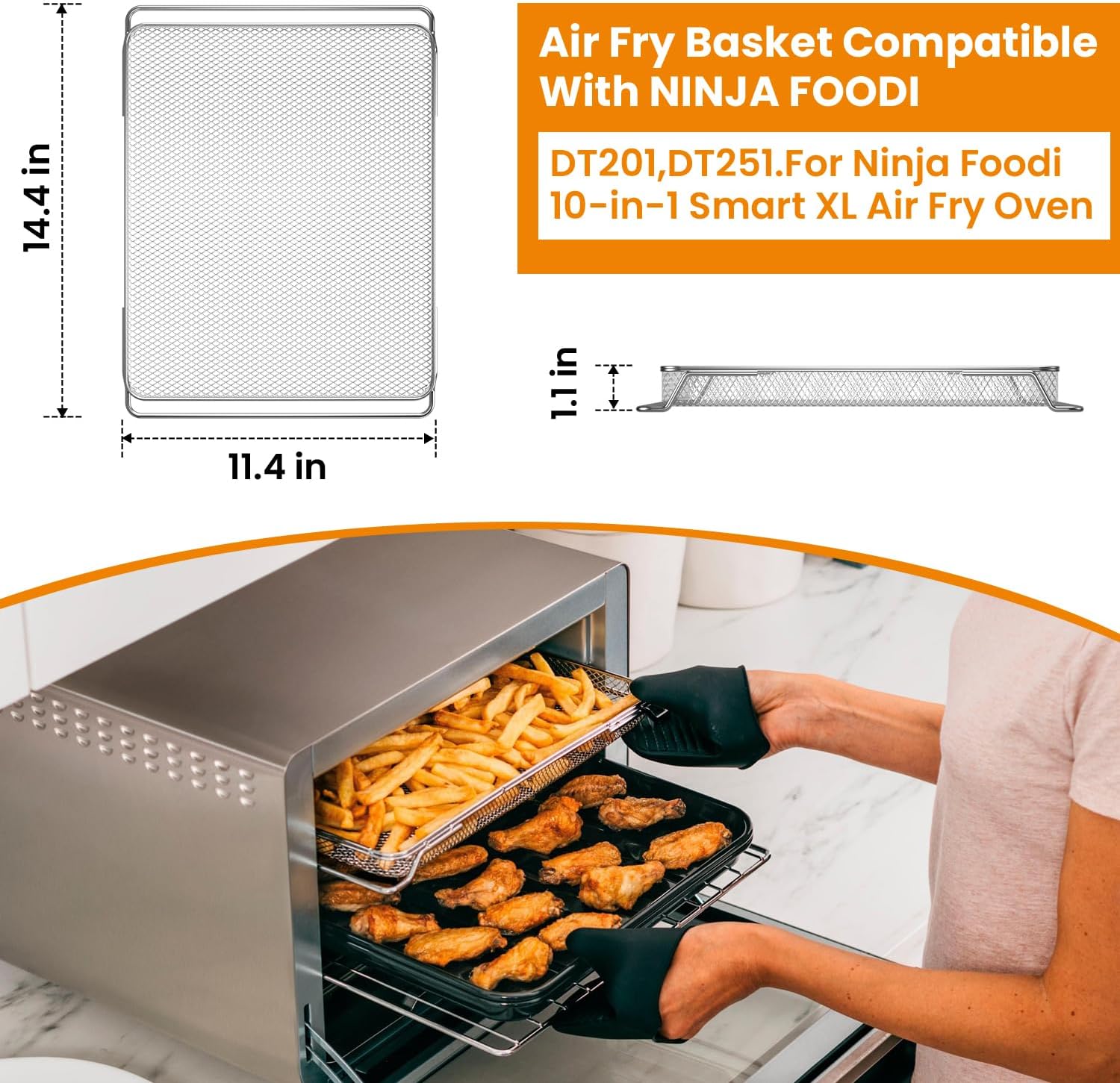 Panier de four pour friteuse à - Ninja Air Fryer Dt201 avis et prix
