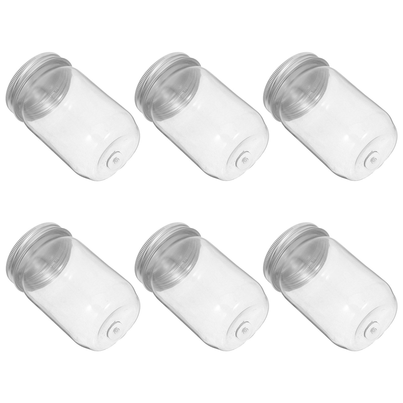 6 pots en plastique transparen - Food Storage Kitchen avis et prix