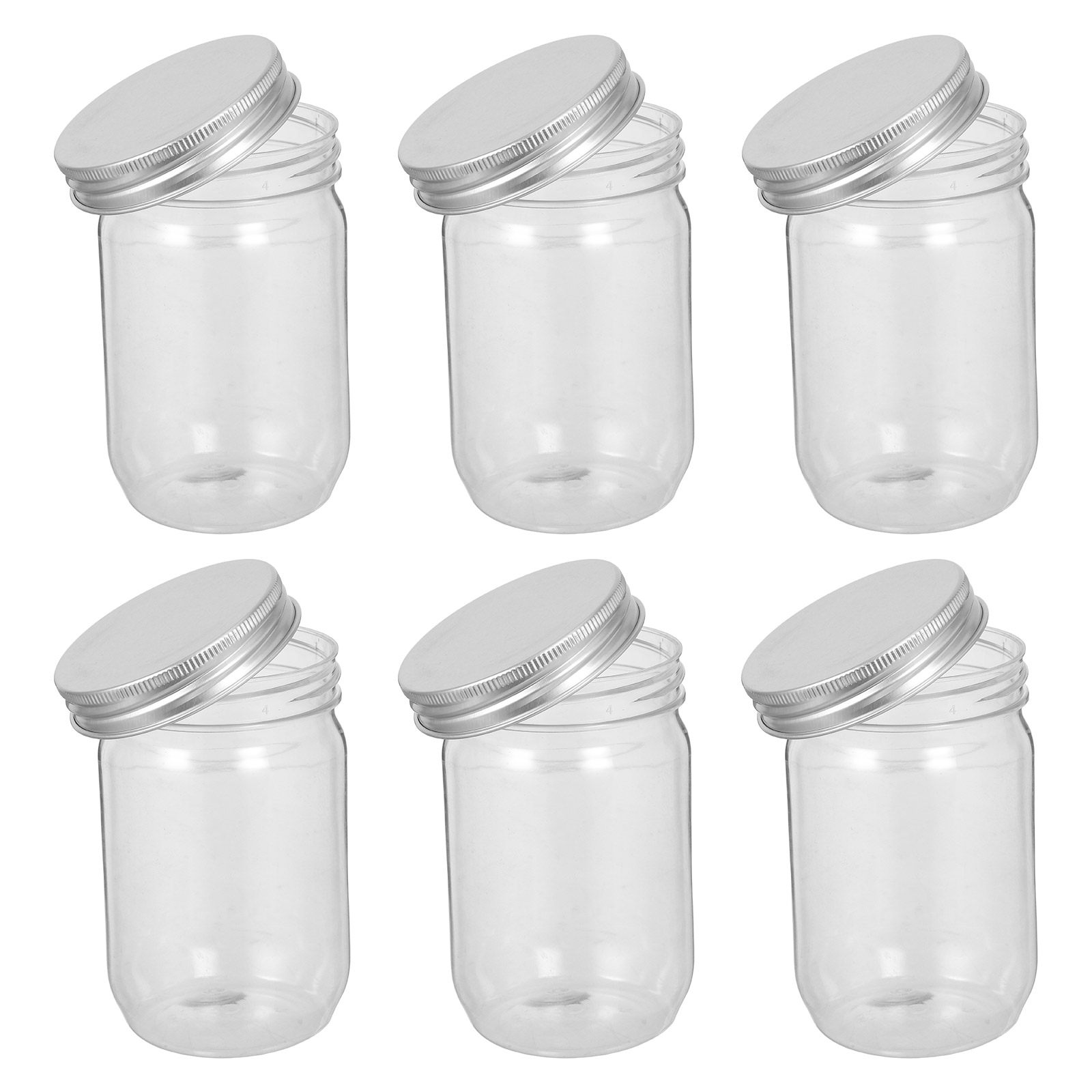 6 pots en plastique transparen - Food Storage Kitchen avis et prix