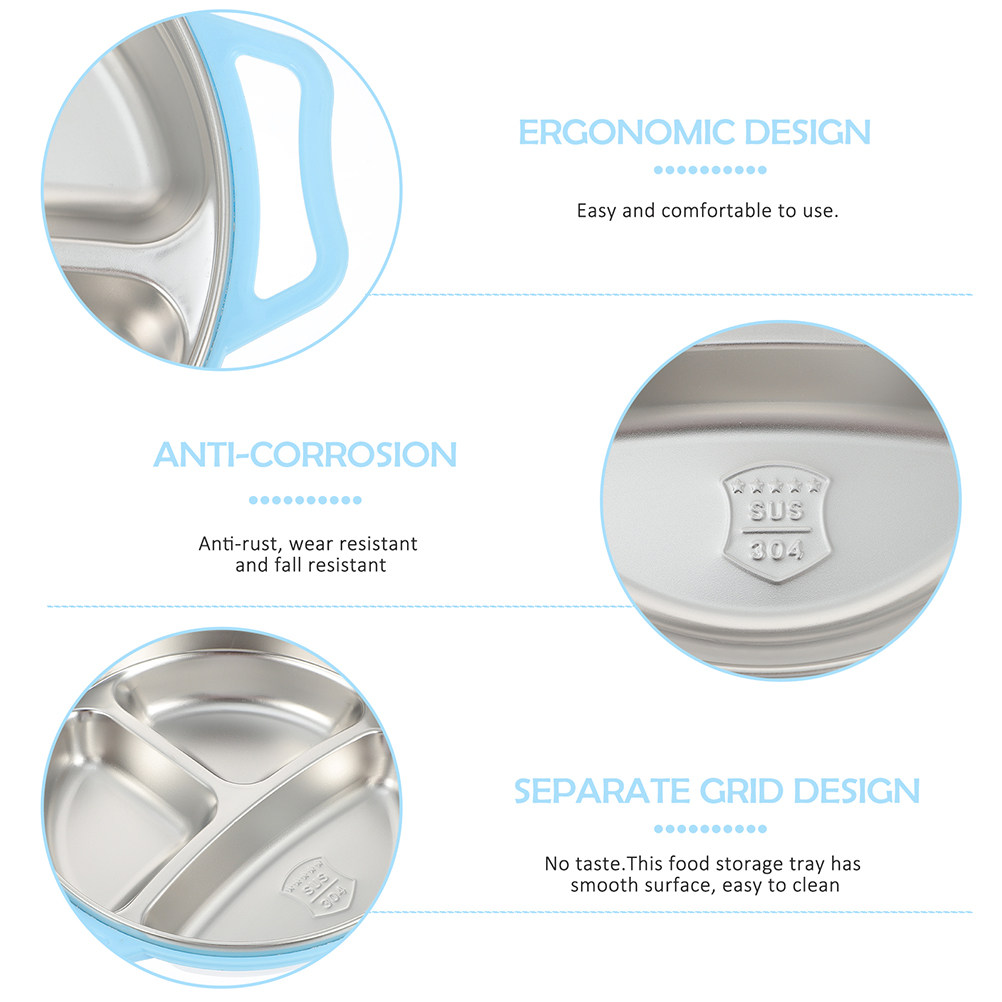 Assiette compartimentée en aci - Food Storage With Compartments avis et prix