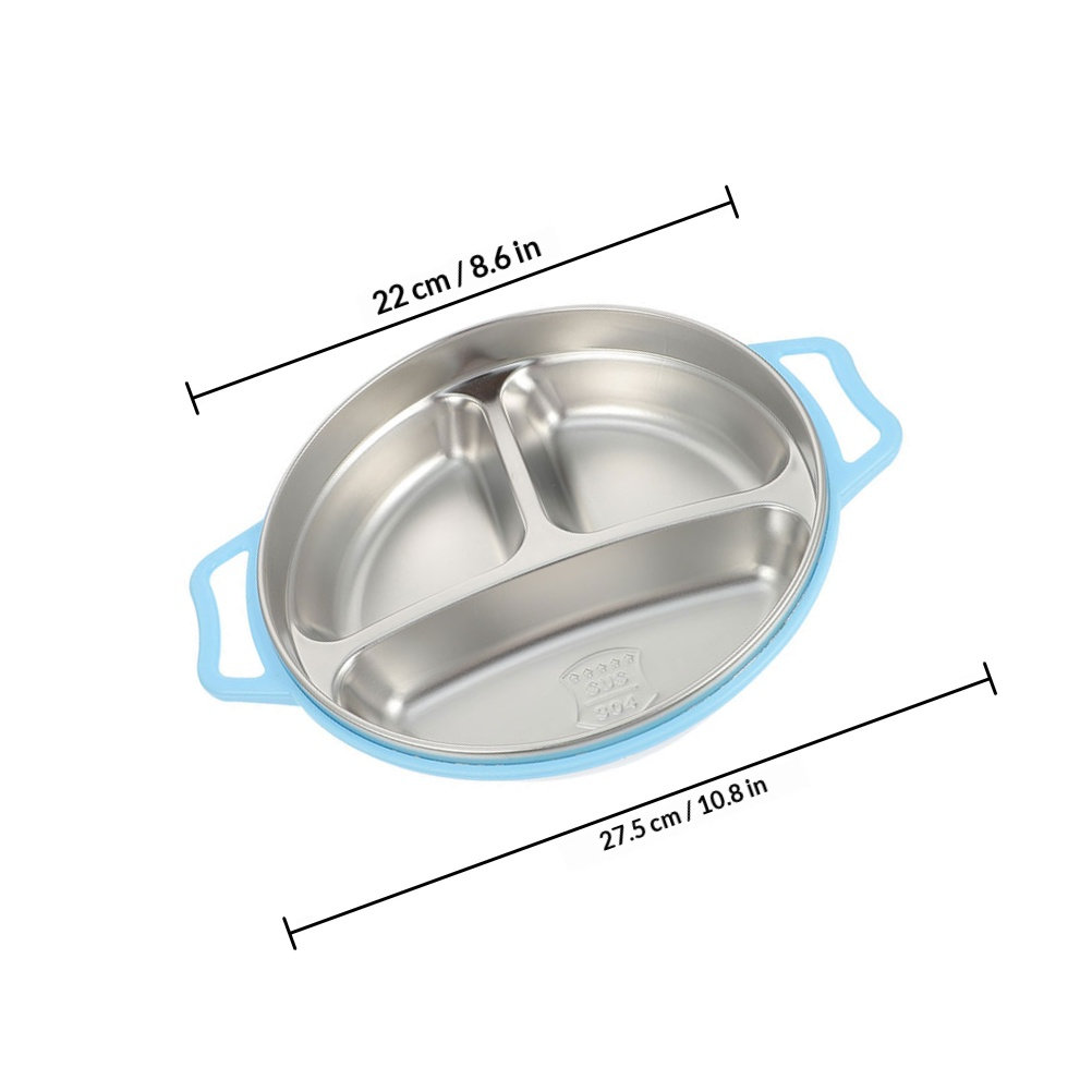 Assiette compartimentée en aci - Food Storage With Compartments avis et prix