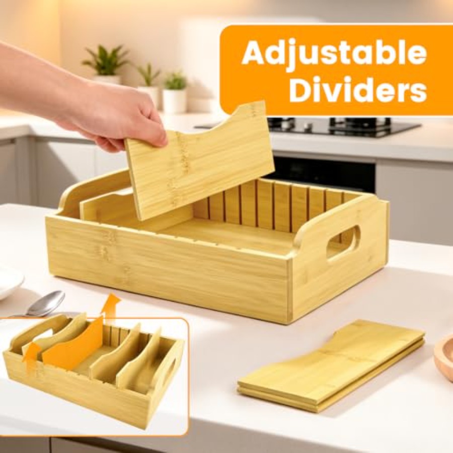 Lot de 2 organiseurs de couver - Food Storage With Lids avis et prix