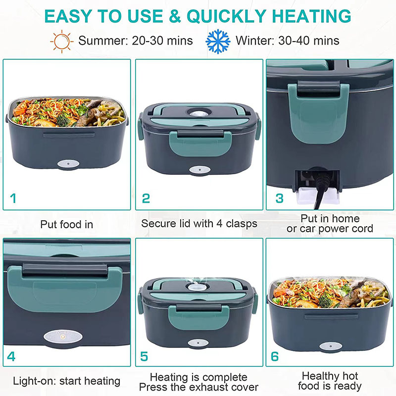 Boîte à lunch électrique porta - Food Storage Warmer avis et prix