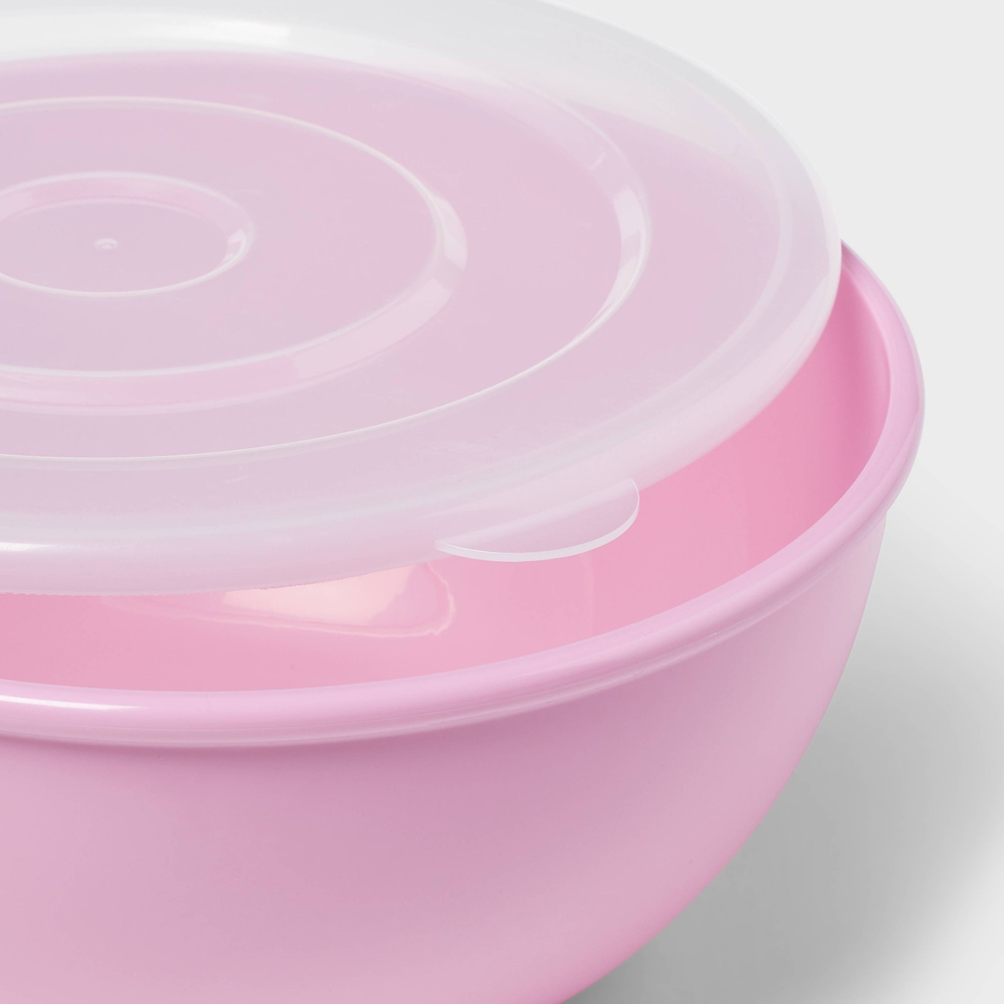 Bol rose avec couvercle assort - Food Storage Prep Containers avis et prix