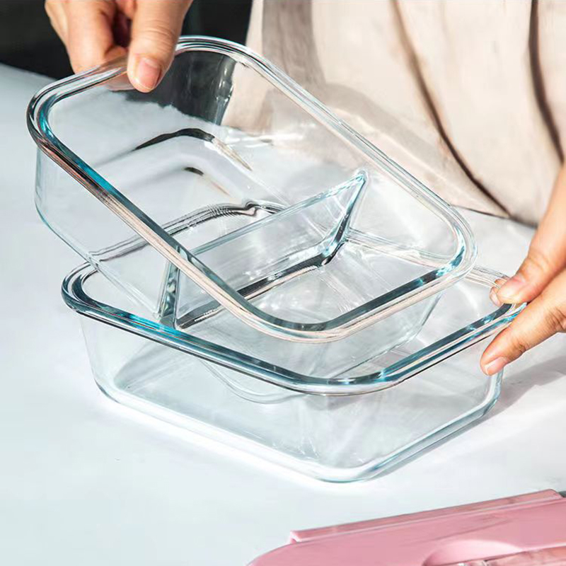 Boîte à déjeuner en verre de 1 - Food Storage With Compartments avis et prix