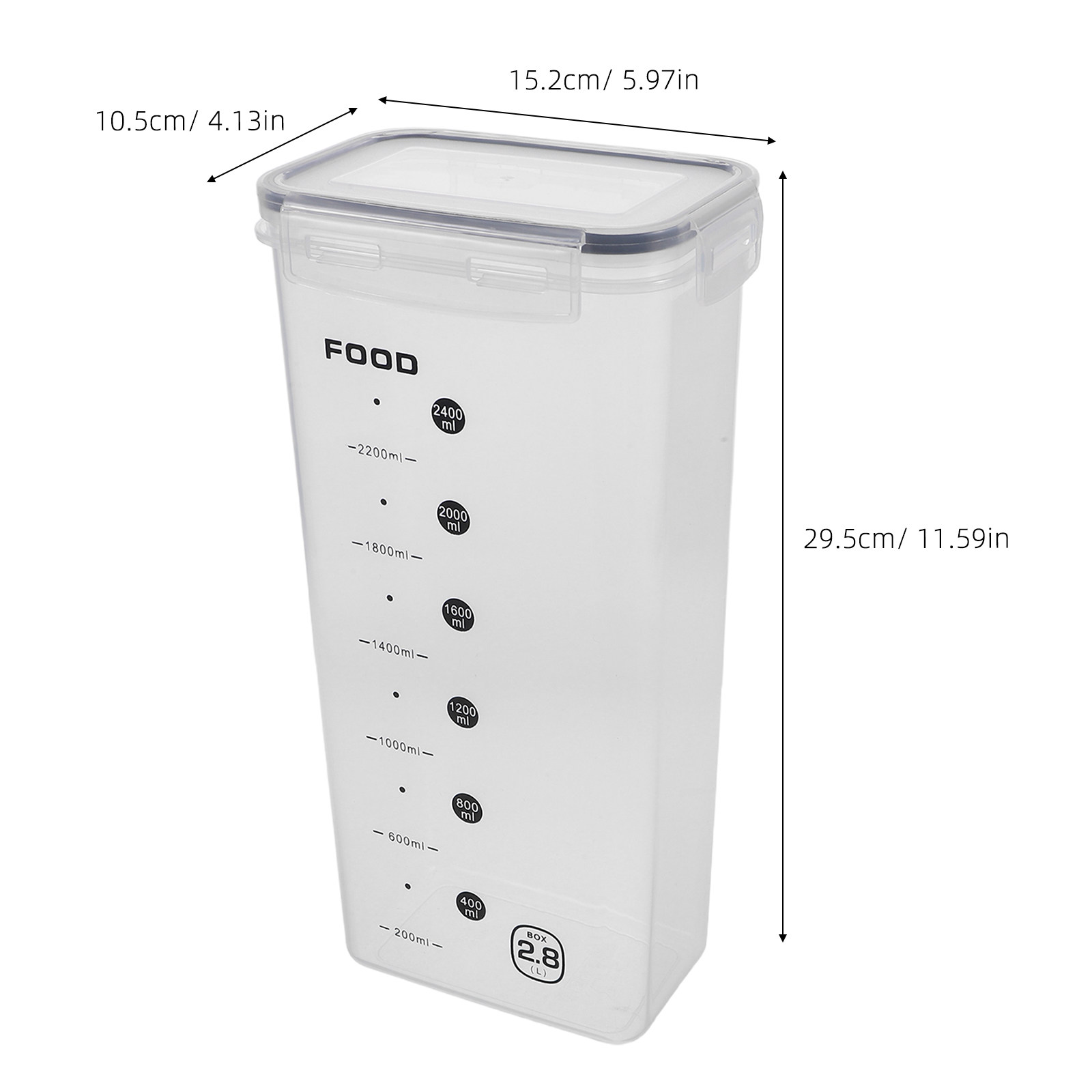 2 récipients de stockage de cé - Food Storage Kitchen avis et prix