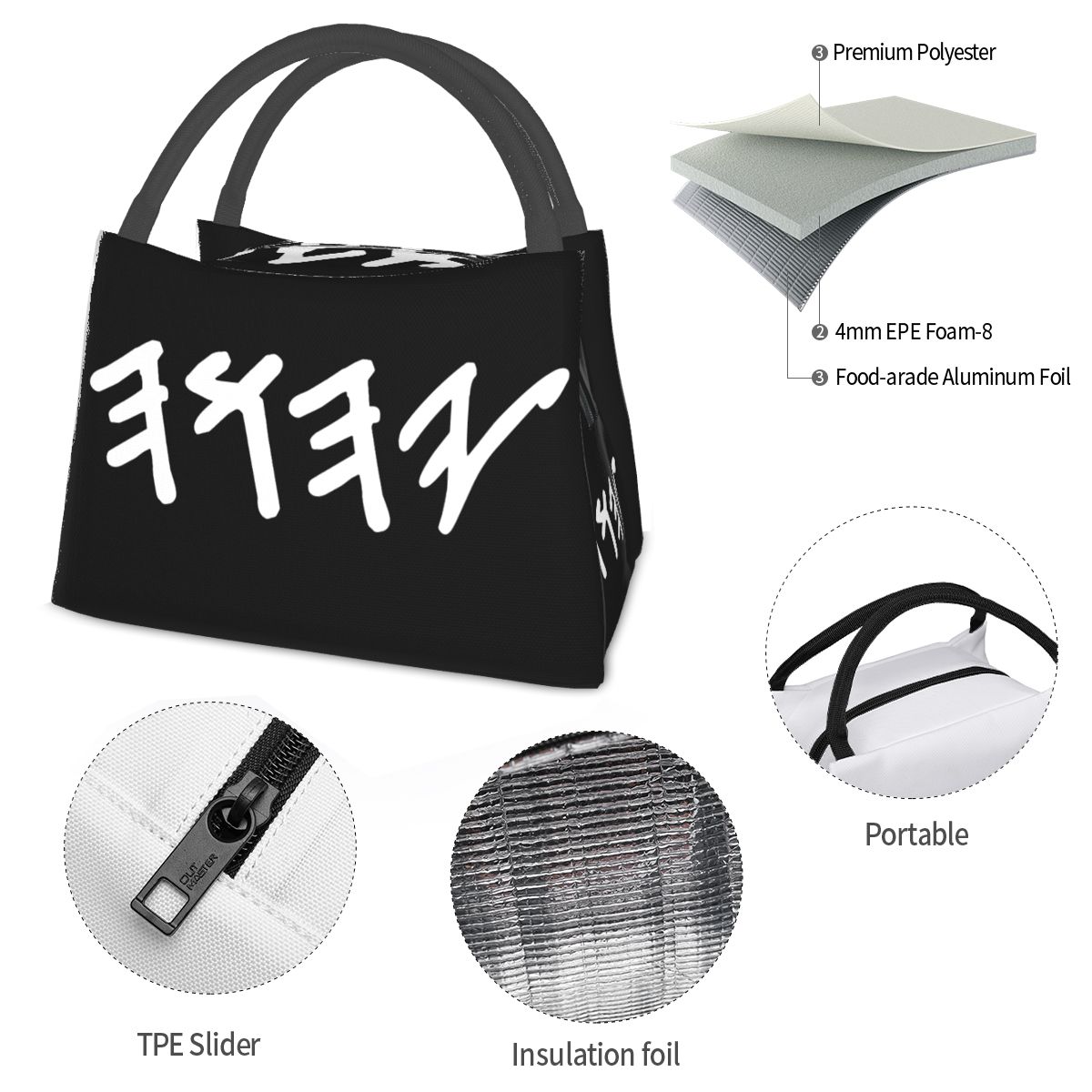 Sac à déjeuner isotherme avec  - Food Storage Name avis et prix