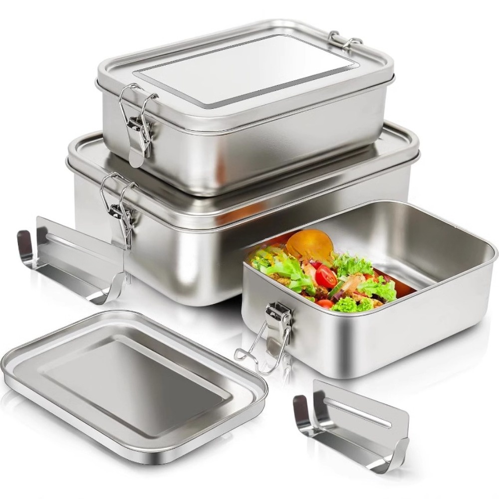 Boîte à Bento en acier inoxyda - Food Storage With Lock avis et prix