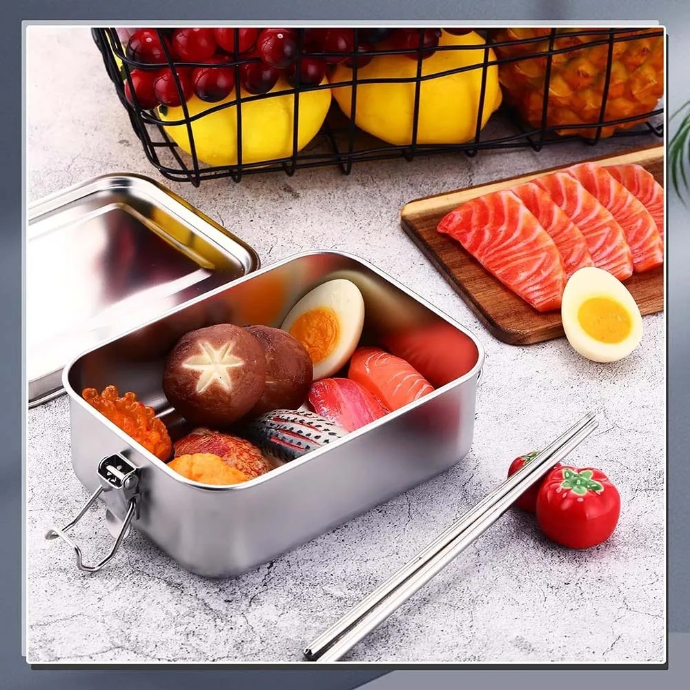 Boîte à Bento en acier inoxyda - Food Storage With Lock avis et prix